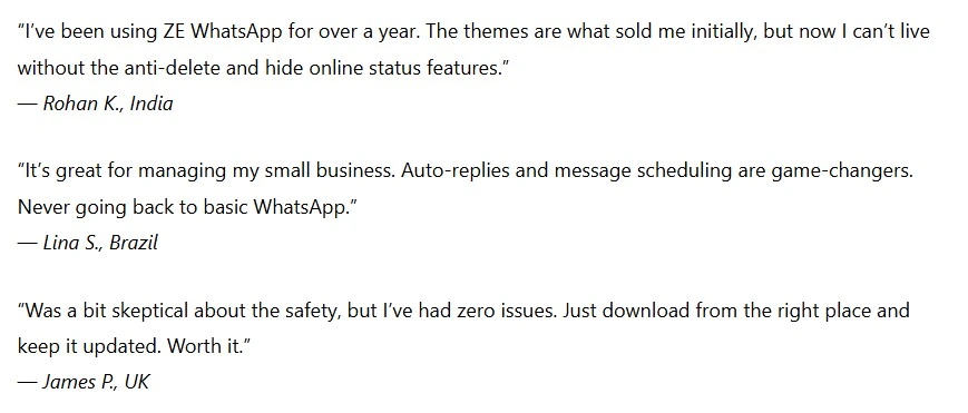 Users-Saying-About-ZE-WhatsApp