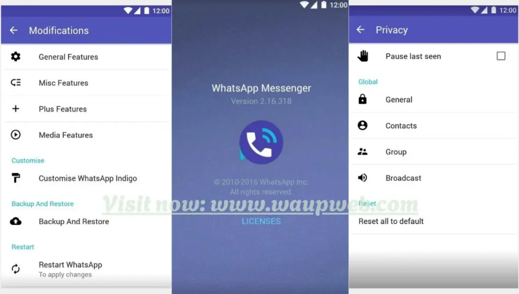 WhatsApp-Indigo