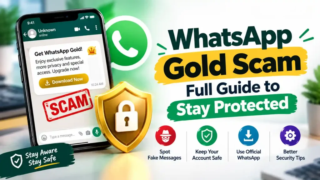 WhatsApp Gold scam warning and tips to stay protected